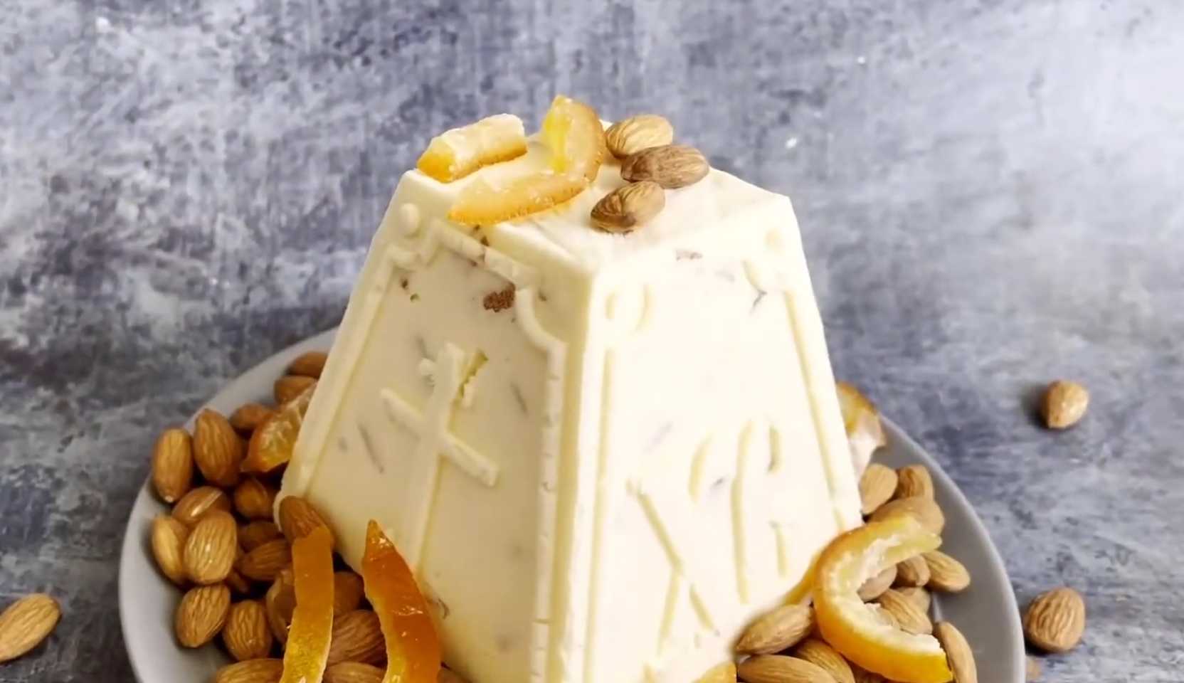 Изображение блюда: Творожная пасха под заморозку — Eda.Video