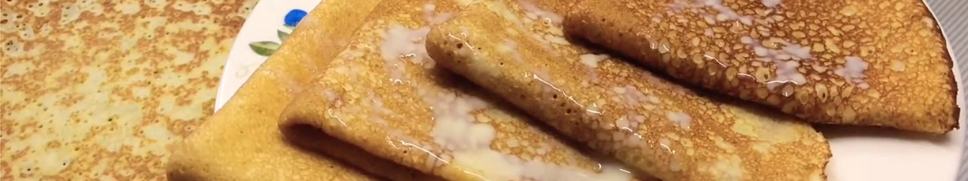 Блины на простокваше — Eda.Video