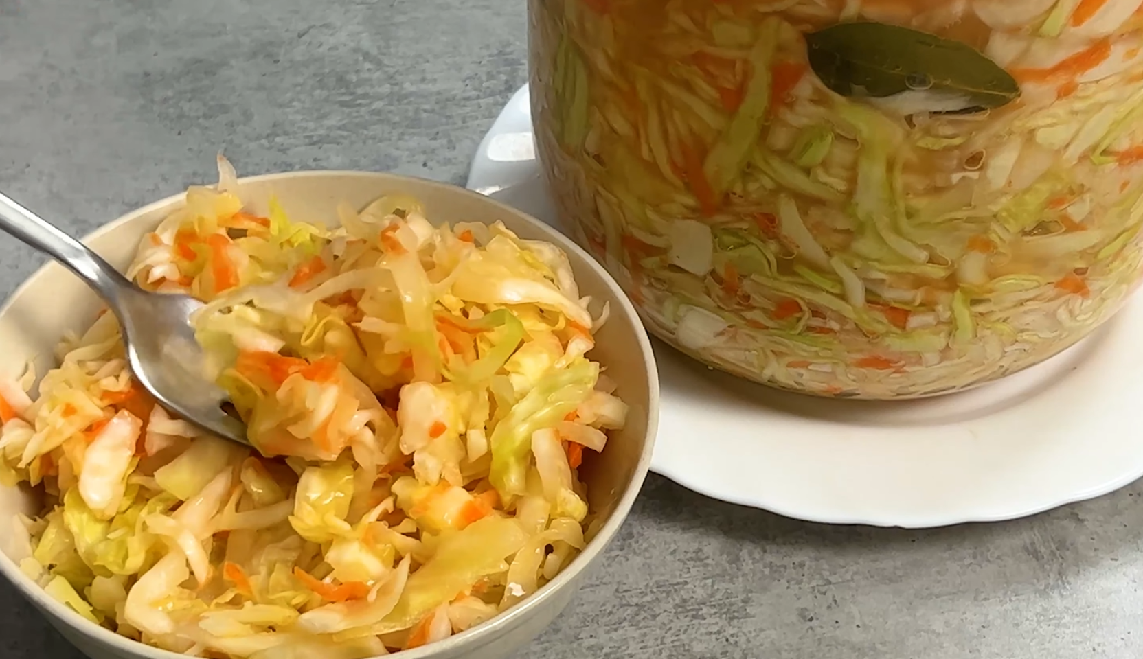 Изображение блюда: Квашеная капуста без маринада — Eda.Video