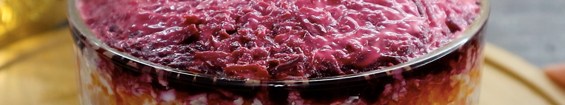 Селедка под шубой с красной рыбой — Eda.Video