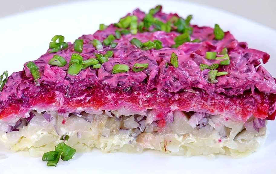 Новый рецепт: Селедка под шубой без моркови — Eda.Video