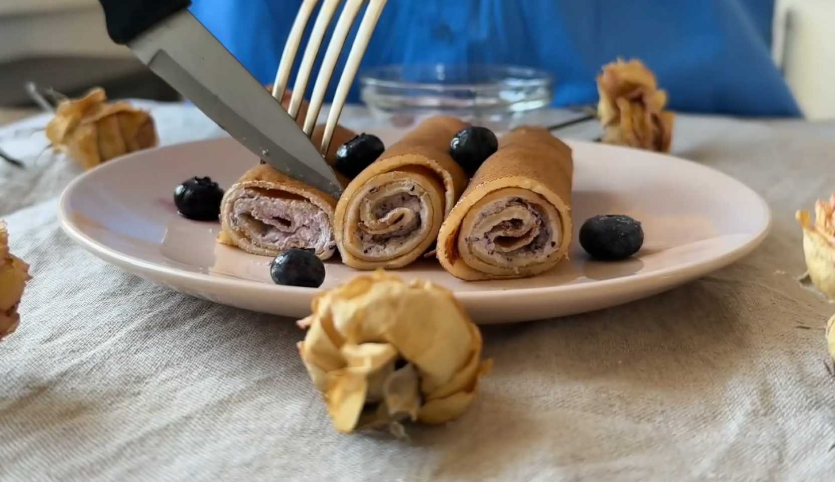 Изображение блюда: Блины на безлактозном молоке — Eda.Video