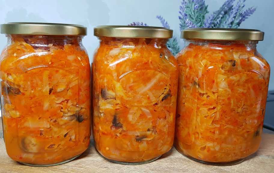 Рецепт: Солянка из капусты и помидоров