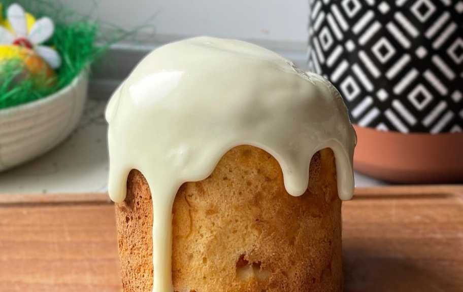 Рецепт: ПП глазурь для куличей без сахара