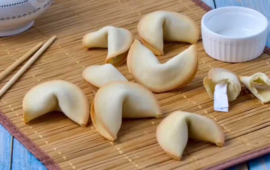 Новый рецепт: Китайское печенье с предсказанием — Eda.Video