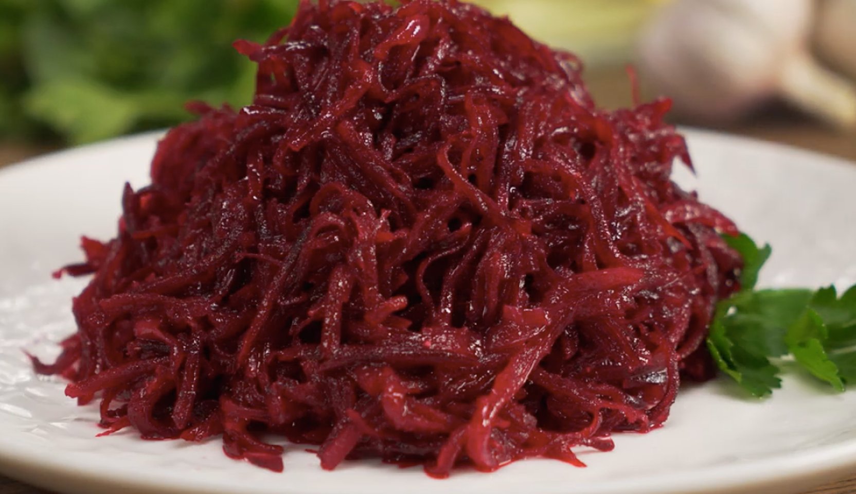 Изображение блюда: Свекла по-корейски — Eda.Video