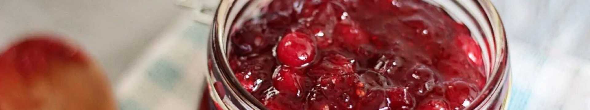 Клюквенный джем с апельсиновым соком — Eda.Video