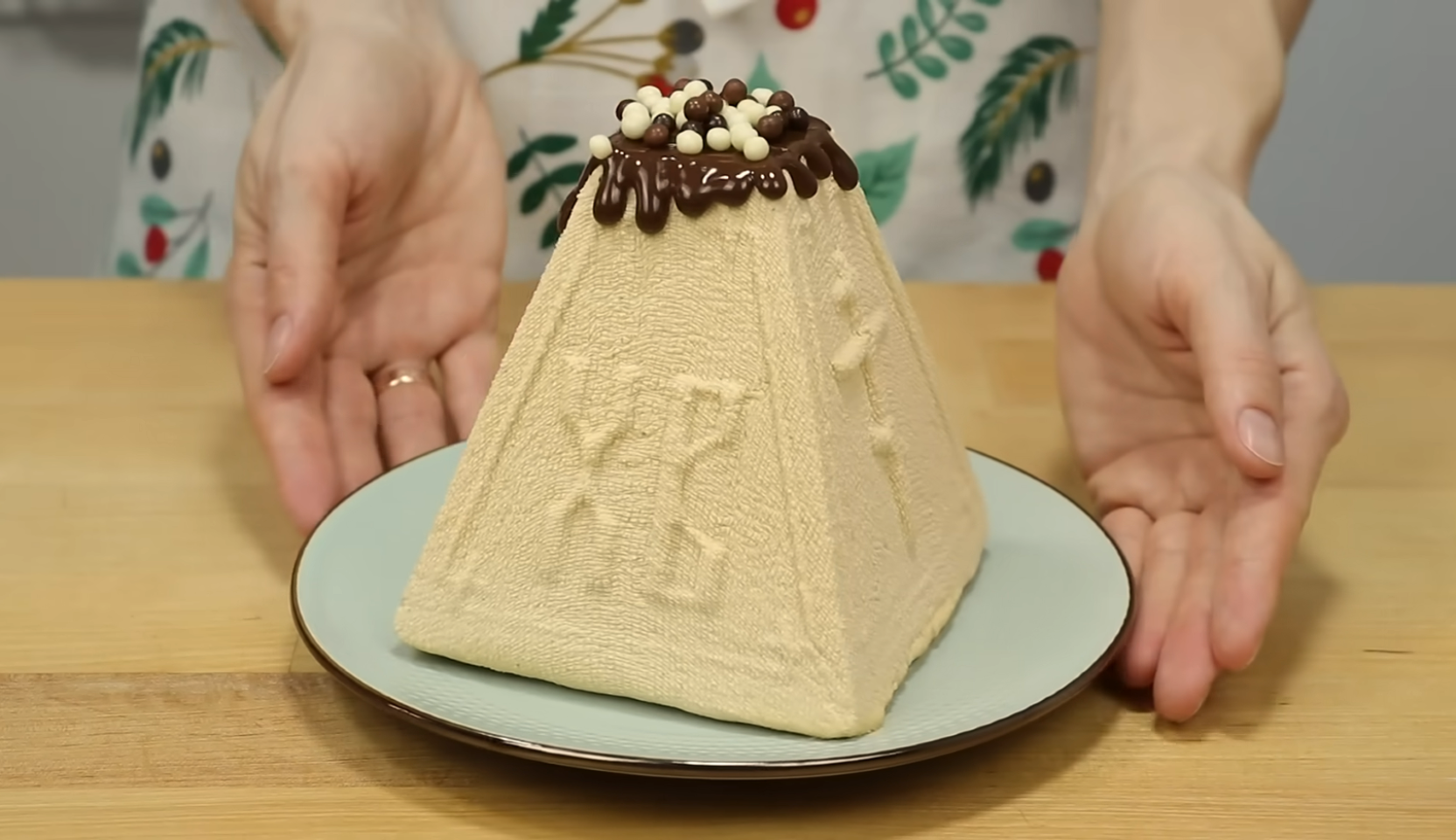 Изображение блюда: Творожная пасха со сгущенкой — Eda.Video