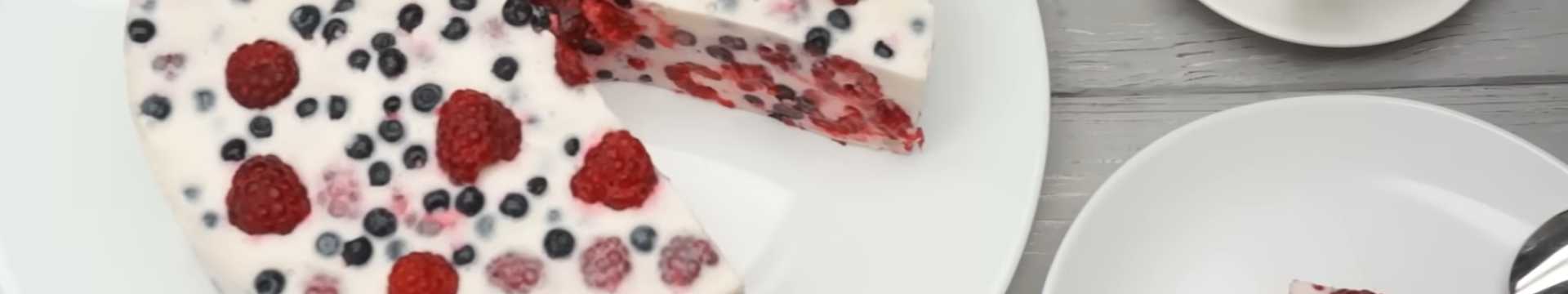 Ягодный торт без выпечки — Eda.Video