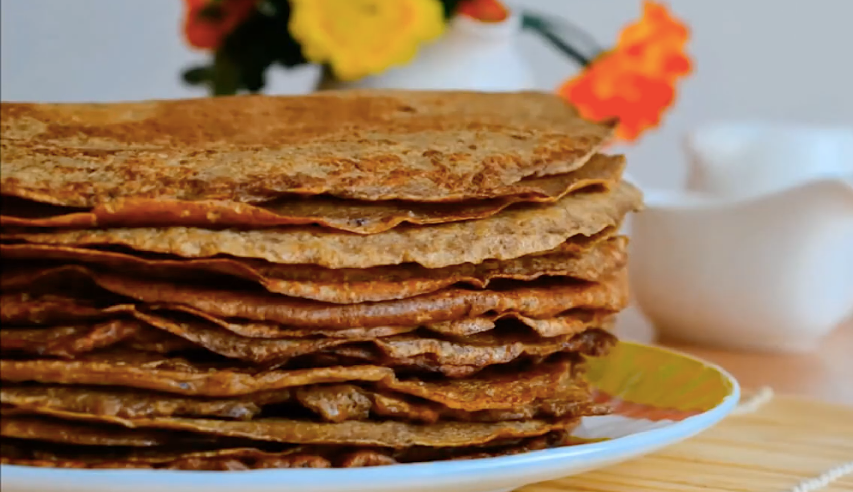 Изображение блюда: Печёночные блины из говяжьей печени — Eda.Video