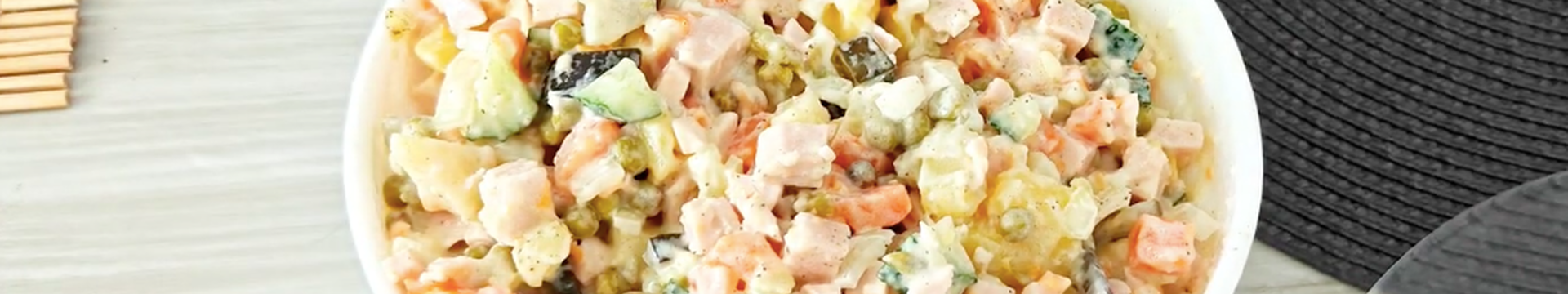 Оливье вегетарианский без колбасы — Eda.Video